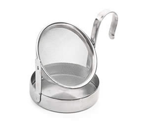 dripless tea strainer