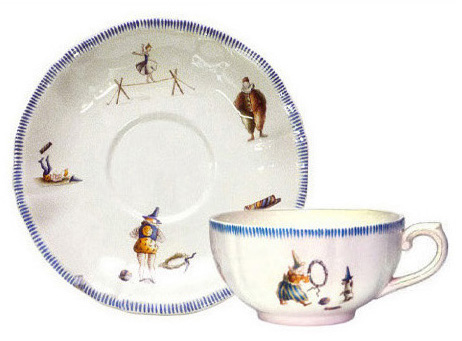 le cirque breakfast cup & saucer 