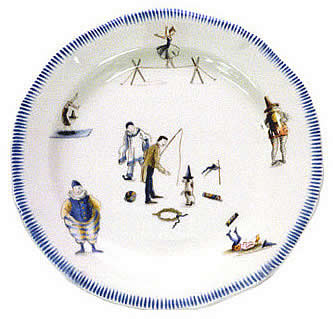 le cirque plate 18 cm 