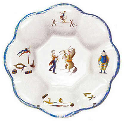 le cirque delft plate 