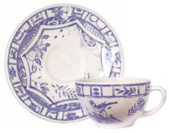 oiseau bleu teacup