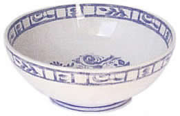 oiseau bleu cereal bowl