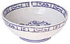 oiseau bleu cereal bowl