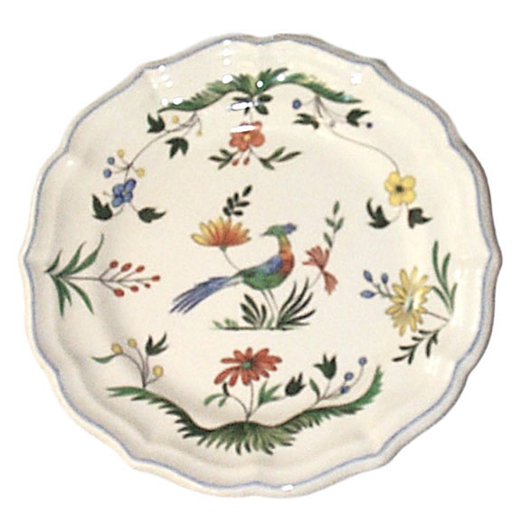 oiseaux de  paradis plate 18 cm