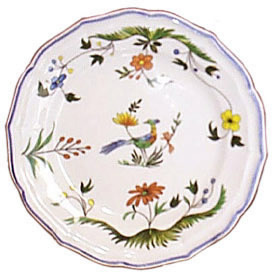 oiseaux de paradis plate 16.5 cm