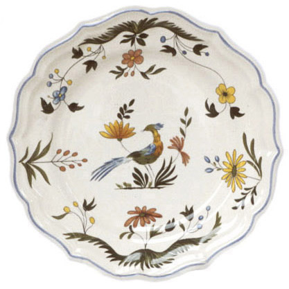 oiseaux de paradis plate 25.2 cm