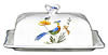 oiseaux de paradis covered butter dish