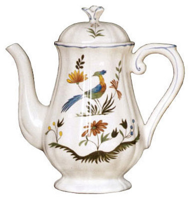 oiseaux de paradis coffee pot