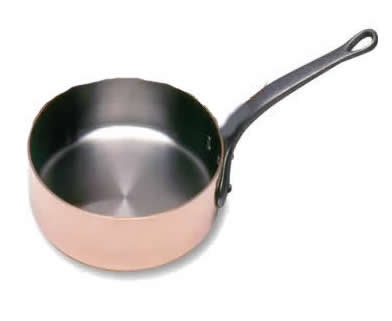 mauvial copper saucepan 