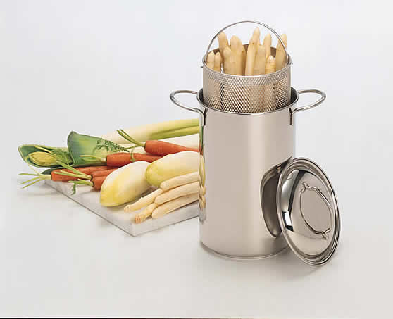 demeyere stainless steel asparagus steamer