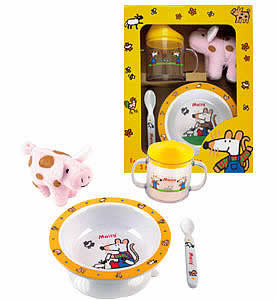 maisy 3 piece feeding set